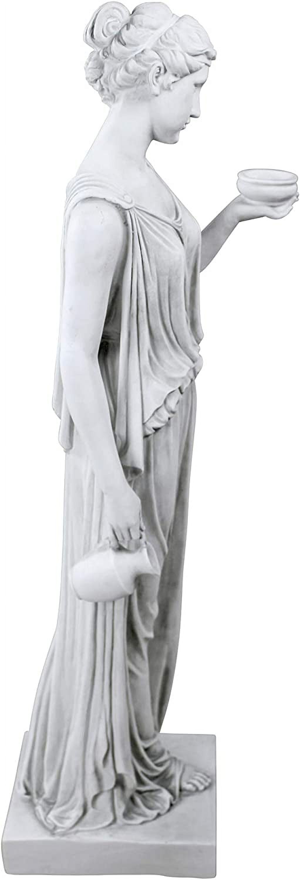 Design Toscano Wandfigur "Süße Hingabe" – 10x13x68,5 Cm, Handbemalt, Aus Steinsplitt & Harz