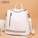 thumbnail image 2 of Mochila a prueba de robos para mujer, bolso de hombro multifuncional con remaches, espalda suave, bolsillo de viaje de alta calidad, gran capacidad, nuevo, caliente Fivean unisex, 2 of 2