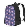 thumbnail image 2 of Daiia Cute Pig Backpack for Men and Women -Durable Backpack Large Capacity, Water-Resistant Bag with Adjustable Straps and Laptop Compartment, 2 of 9