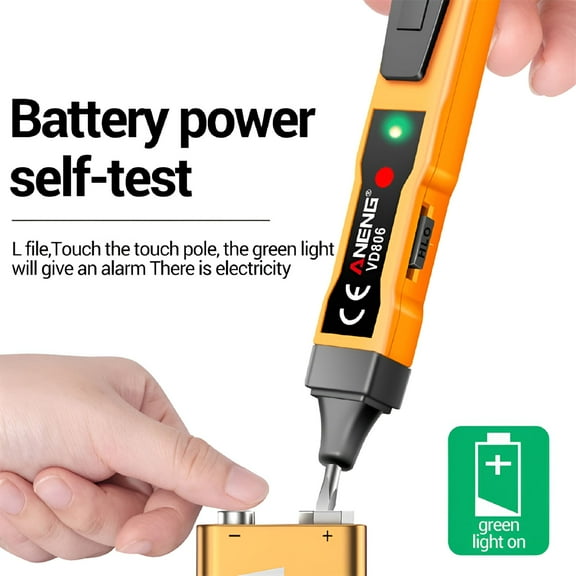 GJX AC/DC Voltage Tester Current Non-Contact Voltage Detector Circuit Tester