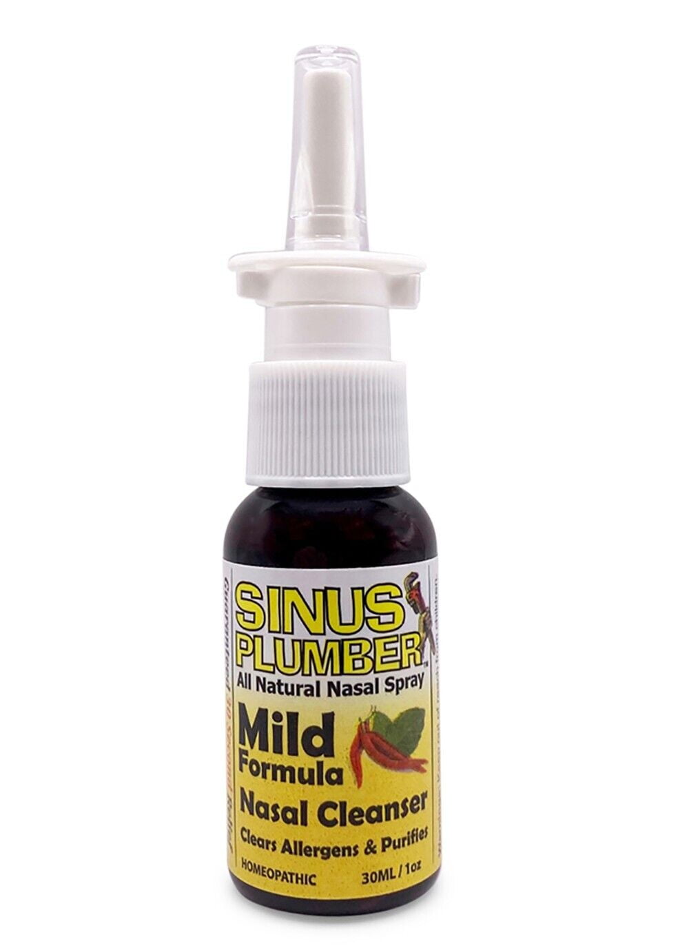 New Sinus Plumber Mild Pepper Nasal Spray Formula