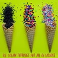 thumbnail image 3 of Rainbow Candy Coated Chocolate Chips | Cosmic Brownie Sprinkles [10 Oz] | Mini Chocolate Baking Chips for Ice Cream & Cake Decorating | Kosher, Nut Free, Vegan & Gluten Free | Stern’s Bakery, 3 of 7