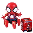thumbnail image 1 of Marvel Iron Man-Robot de baile musical Kawaii, modelo de figura de acción de Anime, Spiderman luminoso, juguete interactivo, regalos de Navidad para niños gym unisex, 1 of 2