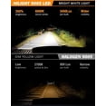 thumbnail image 5 of Nilight 9005/HB3 9006/HB4 Led Headlight Bulbs E20 Series 100W 20000LM 6000K IP67 | 4 BULBS, 5 of 5