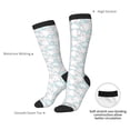 thumbnail image 6 of Fotbe Rabbit And Star print Women's Men's Novelty Crew Socks Cotton Socks Knee High Socks for Walking,Running,Nurses,Pregnancy, 6 of 8