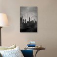 thumbnail image 4 of Great Big Canvas "Black and White Minimalist London Skyline"  by Circle Art Group Light Gray Black and White   Wrapped Canvas Print Wall Artwork, 4 of 7