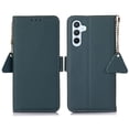 thumbnail image 1 of TJ para Samsung Galaxy A34 5G funda de teléfono con bloqueo RFID funda de teléfono con soporte tipo billetera de cuero de vaca genuino, 1 of 5