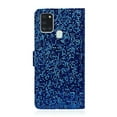 thumbnail image 3 of Samsung Galaxy A21s Case, Dteck Bling Glitter PU Leather Flip Folio Case Card Holder Kick Stand Cover With Hand Strap for Samsung Galaxy A21S, Blue, 3 of 8