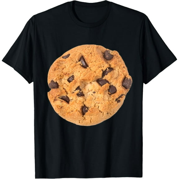 Chocolate Chip Cookie T-Shirt Last Minute Halloween Outfit T-ShirtPure cotton short-sleeved shirts for both men and women