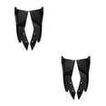 thumbnail image 6 of Masteelf 2 Pairs   Car Rear Bumper Spoiler Car Rear Diffuser Rear Spoiler Fin Car Exterior Parts Rear Bumper Diffuser Spoilers Car Exterior Accessories Rear Bumper Diffuser, 6 of 8