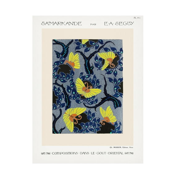 Trademark Fine Art Pictufy Samarkande 5 Canvas Wall Art