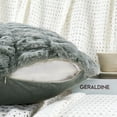 thumbnail image 2 of Home Soft Things Serenta Shar Pei FauxFur 2 Piece Pillow Shell Set, NO INSERT Silver 14" x 26", 2 of 6