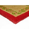 thumbnail image 5 of Nedia Home O2244 Tapis de Coco Robuste - 22 x 36 Po Bordure de Lierre Houx - Uni, 5 of 5