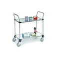 thumbnail image 1 of Nexel Industries 1836P2SS Stainless Steel 18 x 36 in. 2 Shelf Solid Cart, 1 of 1