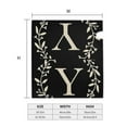 thumbnail image 6 of PHELIKA Classic Monogram Letter Y Magnetic Mailbox Covers Post Letter Box Cover Standard Size 21H x 18W, 6 of 8
