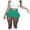 Green, variant on Women's Solid Color Mini Skirt Sexy Pleated Skirt Dress