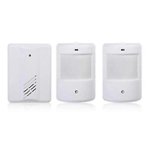 For 1 To 2 Pir Infrared Sensors Wireless Doorbell Alarm Detector For Home Office