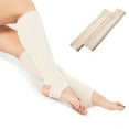 thumbnail image 6 of Raindrops Yoga Leg Warmers 1 Pair for Women Knitted White 43 x 10cm, 6 of 8