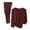 Wine, variant on lmcalzta Thermal Underwear for Men Long Johns Thermal Underwear Set Underwear for Men
