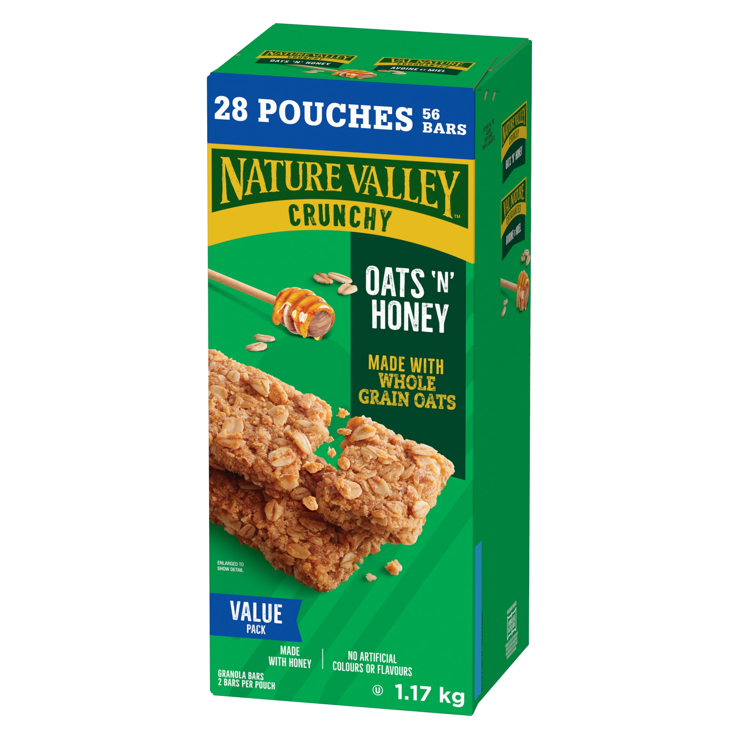 Nature Valley Crunchy Oats n Honey 28ct, 1176g/28ct