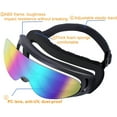 thumbnail image 4 of Motorcycle Goggles,2 Pack Dirt Bike ATV Motocross Riding Hiking Protective with 2 Pack Neck Breathable Bandana Mask, 4 of 7