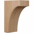 thumbnail image 2 of Ekena Millwork BKTW05X08X12CVRO 5,25 x 8 x 12 Po. Support Clarksville, Chêne Rouge, 2 of 3