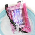 thumbnail image 3 of Mobile Phone Waterproof Pocket Drifting On The Beach Mobile Phone Waterproof Bag Sealed Touchscreen Transparent PVC Waist Bag, 3 of 4