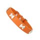 thumbnail image 1 of Billuyoard cómodo con PU duradera y hebillas ajustables en forma de hueso para perro Suministros para perros naranja l, 1 of 6