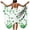 F Green, variant on Idoravan Beach Cover Ups for Women Dress Women's Printing Beach Dress with Skirt Long Skirt Casual Fashionable Cover Ups