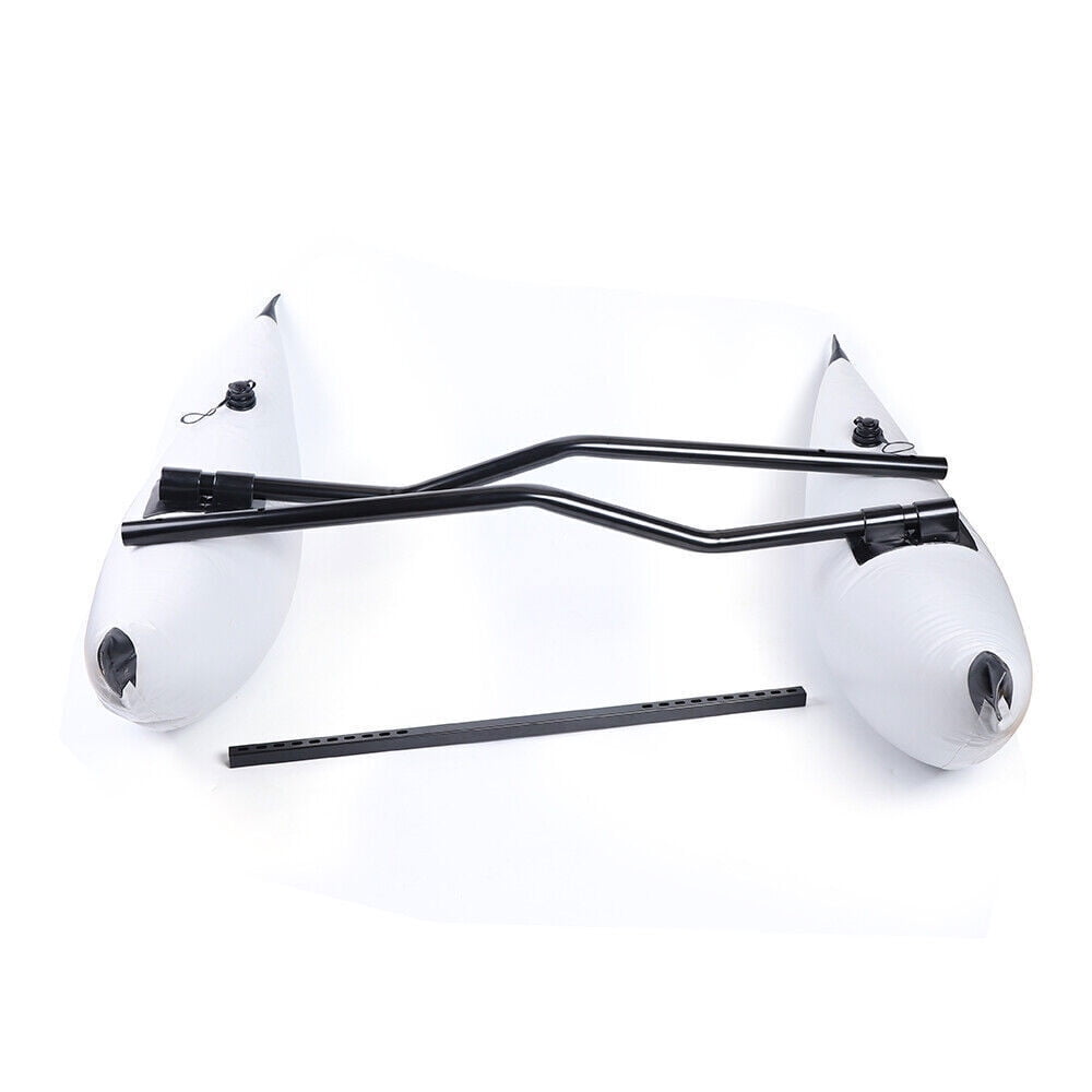 Inflatable Kayak Outriggers with Aluminum Alloy Rods – 89x27.5cm, Adjustable, Includes Hardware, Dual Valves, for Added Stability and Safety