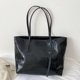 thumbnail image 1 of Back to School Saving! Feltree Shoulder Bags Ladies Satchel Fashion High Capacity Leather Handbag Single Shoulder Tote-bag,Black, 1 of 2