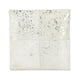 thumbnail image 5 of Otomana Butler Specialty victoriana con pelo blanco sobre piel con lunares plateados, 5 of 9