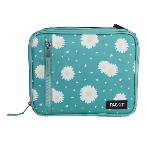Lonchera PackIt Freezable Classic Daisy Sage ECOFREEZE