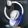 thumbnail image 4 of Mini Electric Shaver USB Rechargeable Waterproof Wet Dry Travel Razor Portable Men Beard Trimmer Hair Remover Tool Father Husband Boyfriend Gift, 4 of 8
