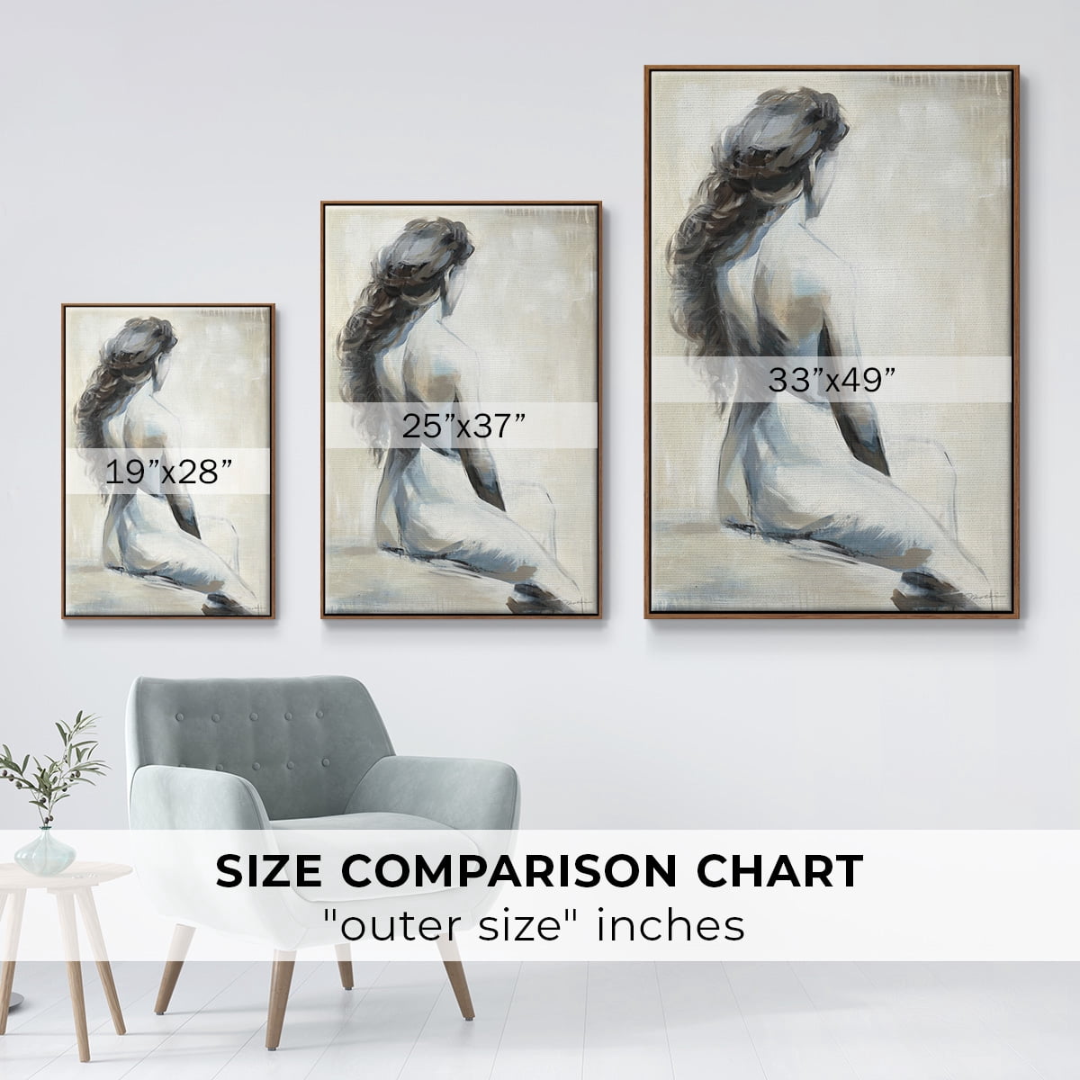 Song on the Wind Framed Premium Gallery Wrapped Canvas - Ready to Hang
