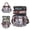 Peony, variant on SPEKSEE Lunch Bag for Women Men Double Deck Lunch Box, Expandable Large Lunch Bags, Leakproof Lunch Box Cooler Bag