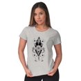 thumbnail image 4 of Fish Triangle Compass Spirit Animal Womens Slim Fit Graphic Tee Brisco Brands S, 4 of 5