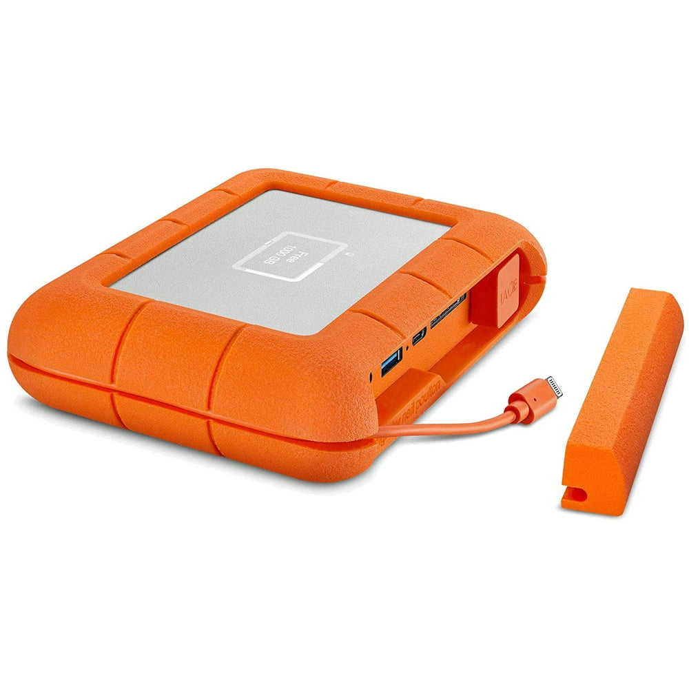 LaCie Rugged SSD STHR1000800 - Solid state drive - encrypted - 1 TB