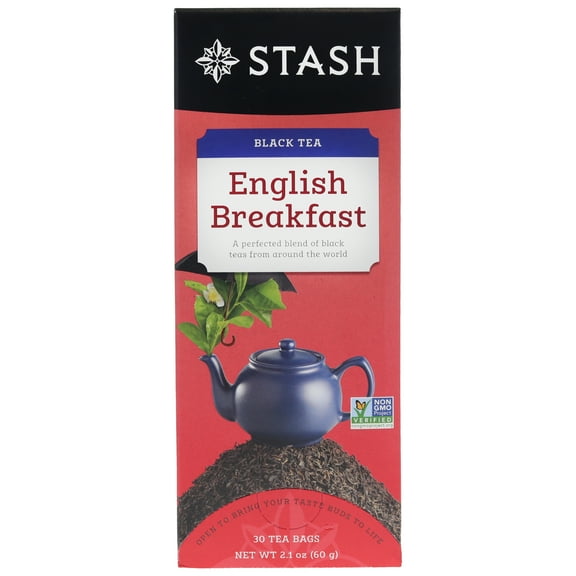 Stash English Breakfast Black Tea 30-Bag Box