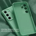 thumbnail image 4 of Allytechgroup Silicone Case for Samsung Galaxy S24+ Plus, Slim Fit Heavy Duty Shockproof Anti-Scratch Bumper Hybrid Phone Case Cover for Women Men, Green, 4 of 7