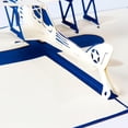 thumbnail image 4 of Raindrops 1Pcs 3D Greeting Cards Airplane Birthday Sign For Kids Plane And Colleagues, 4 of 6