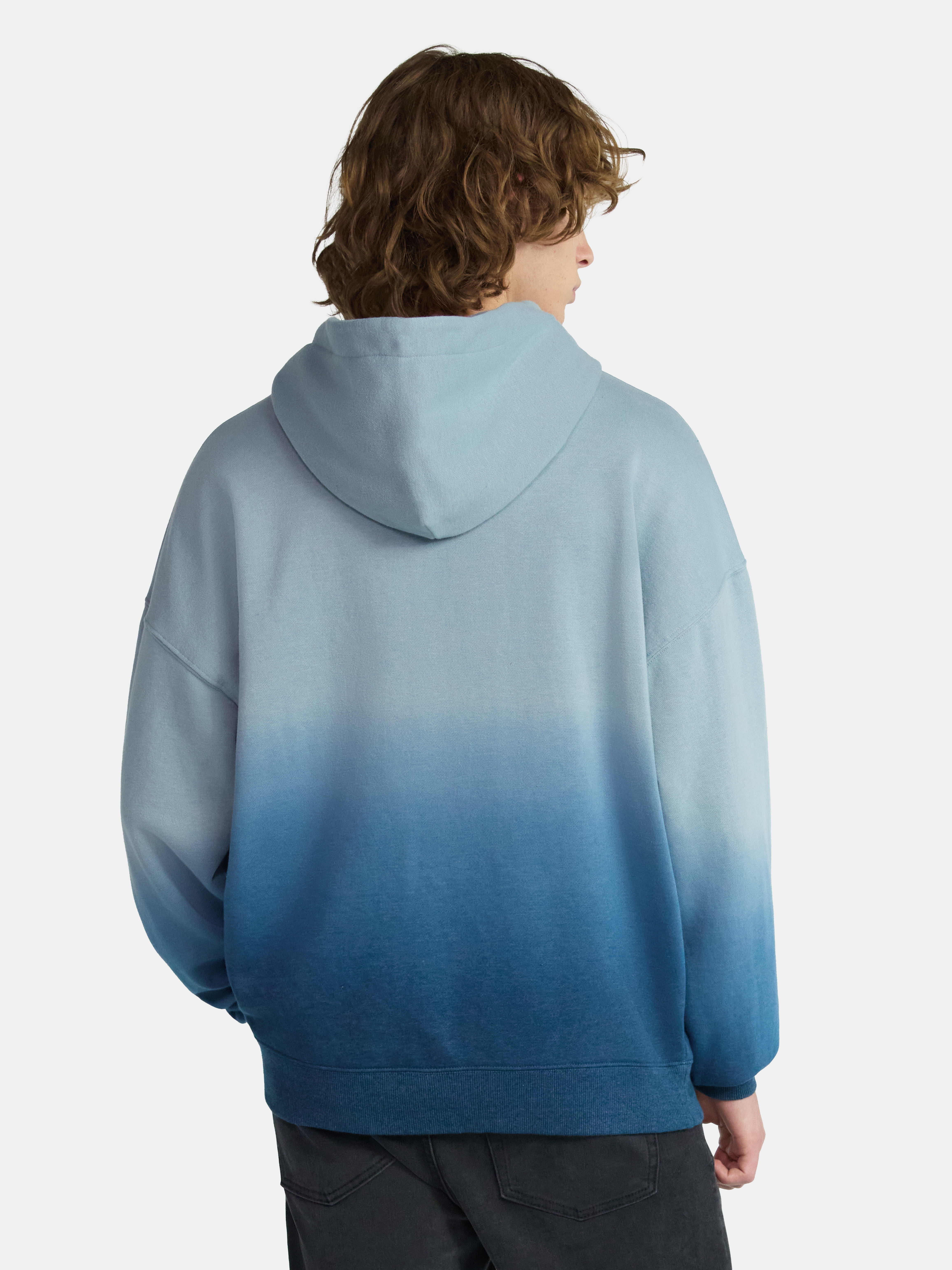 No Boundaries Dip Dye Hoodie, Men's & Big Men's