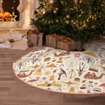 thumbnail image 6 of KLL UAE Travel1 Christmas Tree Skirt 30" ,Party Decorations Farmhouse for Christmas Decorations Holiday Party, 6 of 6