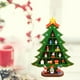 thumbnail image 4 of Decoraciones para árboles de Navidad 3D Perfecl Accesorios de exhibición creativa para escritorio Verde rejilla grande Árbol del festival, 4 of 7