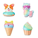 Way To Celebrate Slow Rise Squishies Pack of 4 Stress Relief Sensory ...