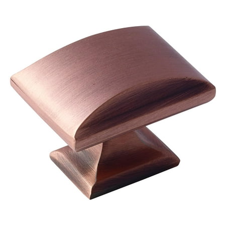 2in Twisted Cabinet Knob - Candler 1-1/2 in (38 mm) Length Brushed Copper Cabinet Knob