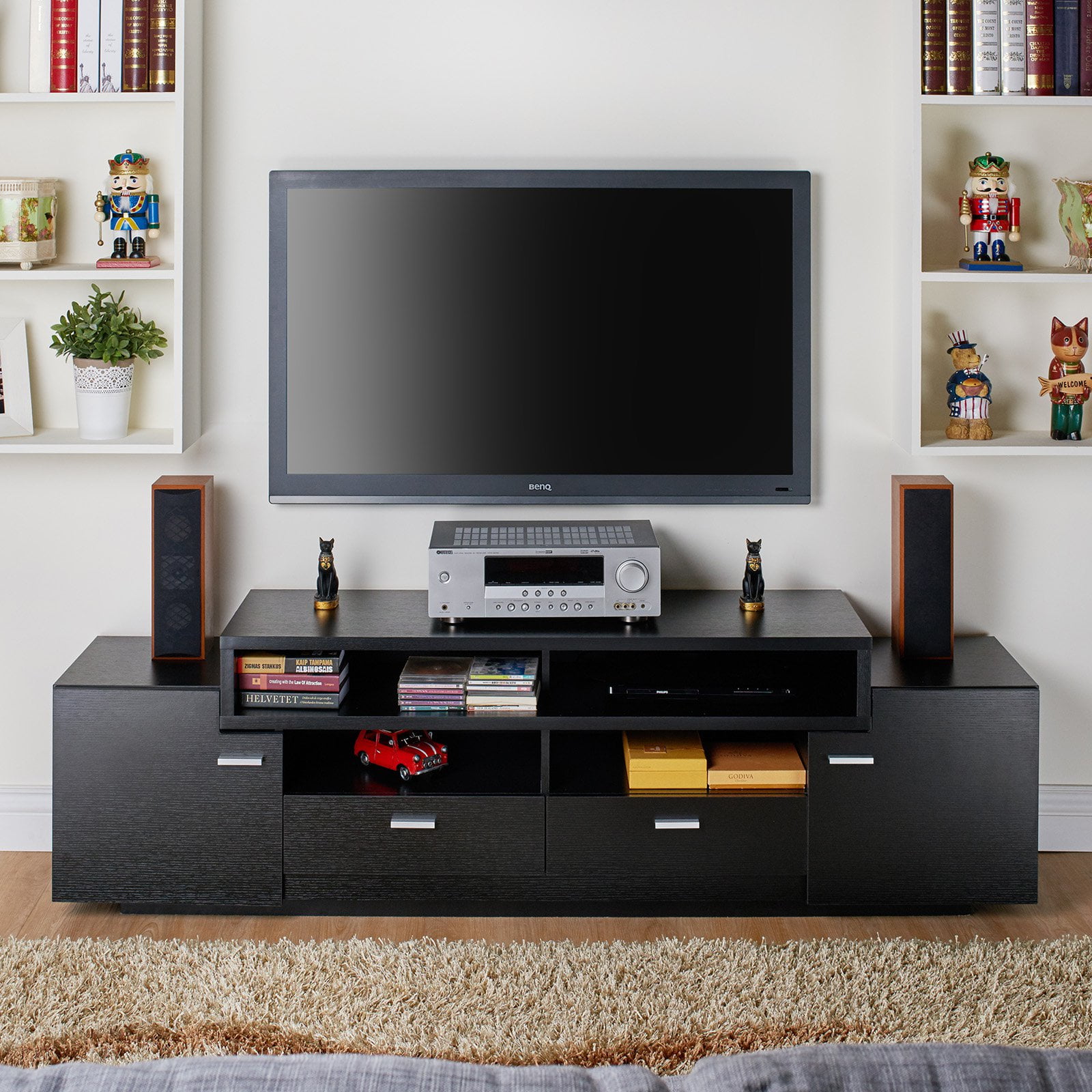 Furniture of America Stockton Multi Storage TV Stand