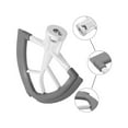 thumbnail image 2 of Flex Edge Beater for Kitchenaid,Kitchen Aid Mixer Accessory,Kitchen Aid Attachments for Mixer,Fits Tilt-Head Stand Mixer Bowls for 4.5-5 Quart Bowls,Beater with Silicone Edges,Gray, 2 of 7