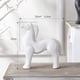 thumbnail image 5 of Animals Figurines,Resin Animal Statues Home Decor Small Outdoor,Horse Figurines Modern Minimalist Ornament Crafts,Yd Office Desktop Display Decoration,Sculpture Office Bookshelf Baoblaze none, 5 of 7