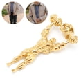 thumbnail image 1 of Zipper Pull Replacement, Zipper Tags Weight Lifter Shaped Beautiful Exquisite Sturdy Durable Rustless Non-Discolouring  For Elder For Coat, 1 of 8